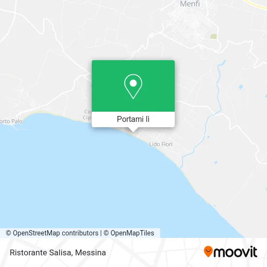 Mappa Ristorante Salisa