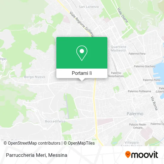 Mappa Parruccheria Meri