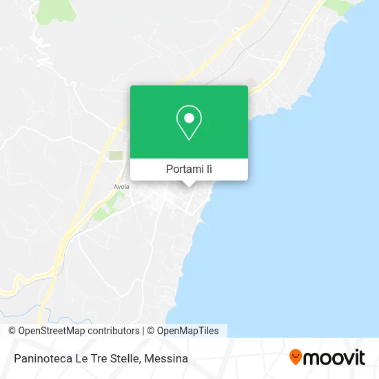 Mappa Paninoteca Le Tre Stelle