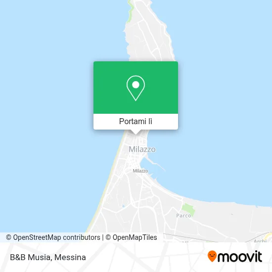 Mappa B&B Musia
