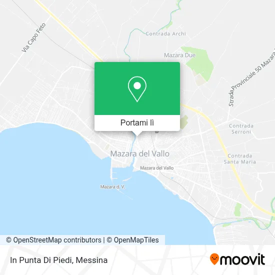 Mappa In Punta Di Piedi