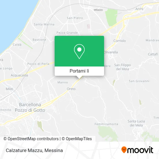 Mappa Calzature Mazzu