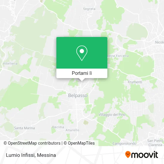 Mappa Lumio Infissi