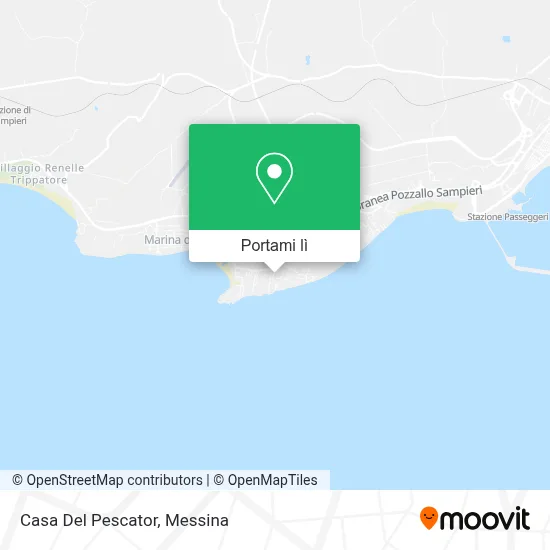 Mappa Casa Del Pescator
