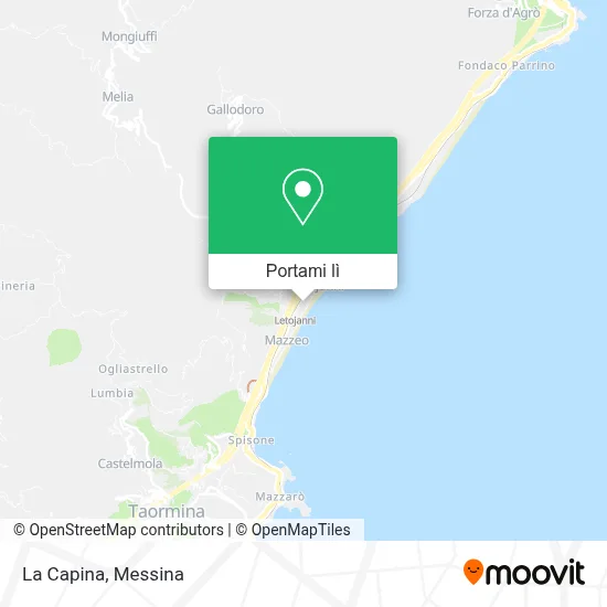 Mappa La Capina