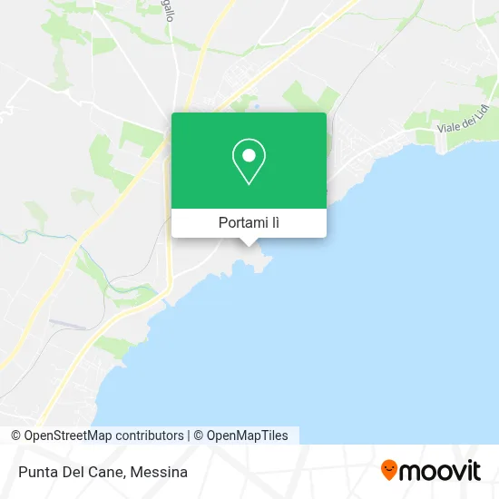 Mappa Punta Del Cane