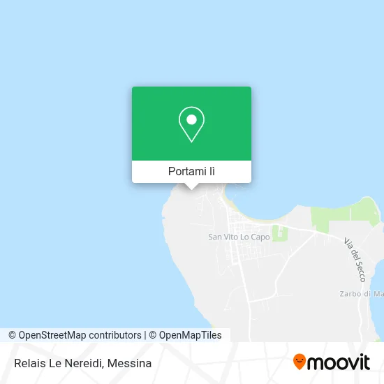 Mappa Relais Le Nereidi