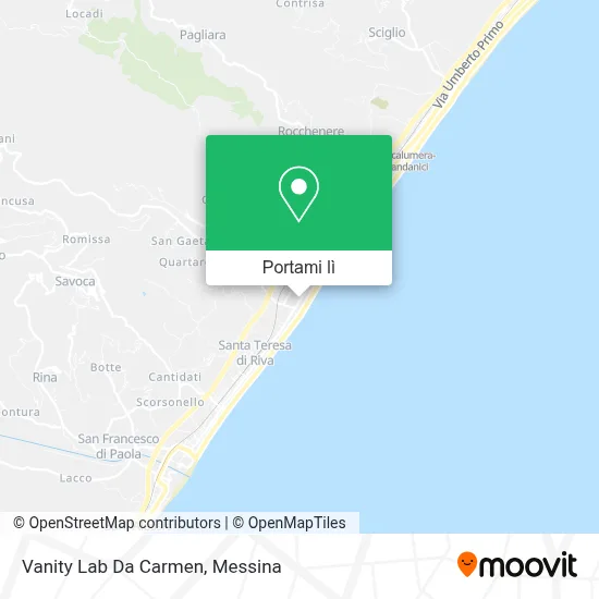 Mappa Vanity Lab Da Carmen