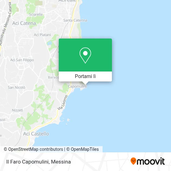 Mappa Il Faro Capomulini