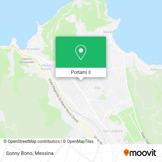 Mappa Sonny Bono