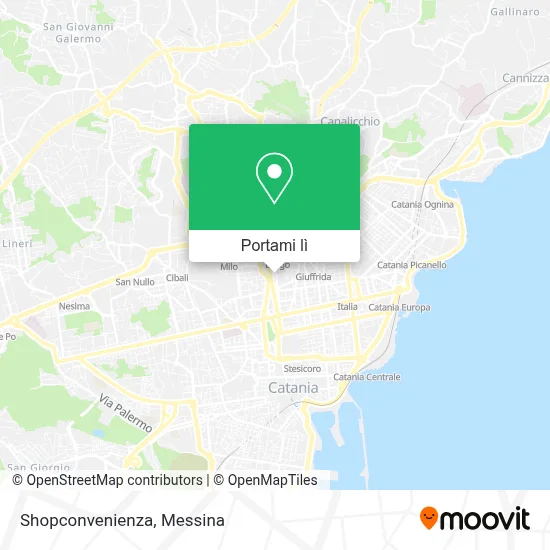 Mappa Shopconvenienza