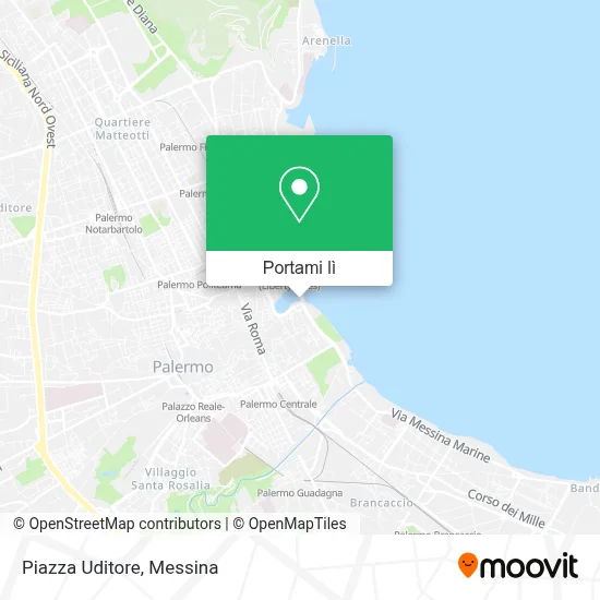 Mappa Piazza Uditore