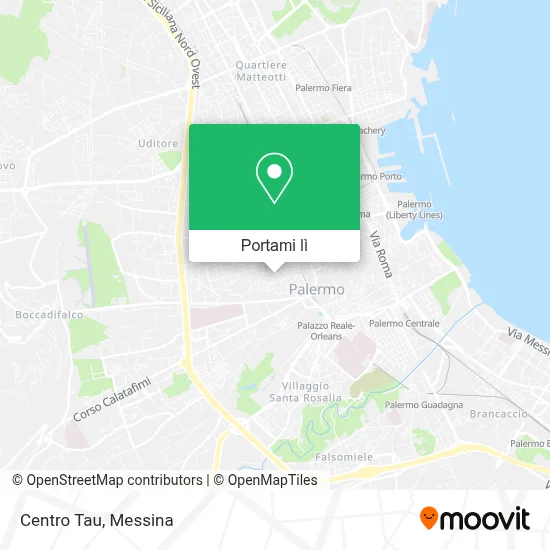 Mappa Centro Tau