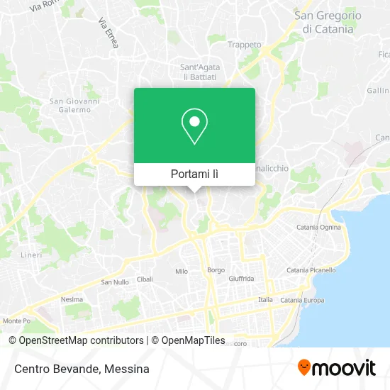 Mappa Centro Bevande