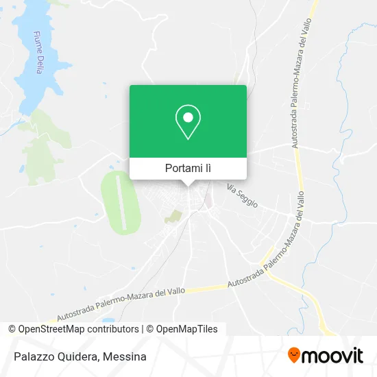 Mappa Palazzo Quidera