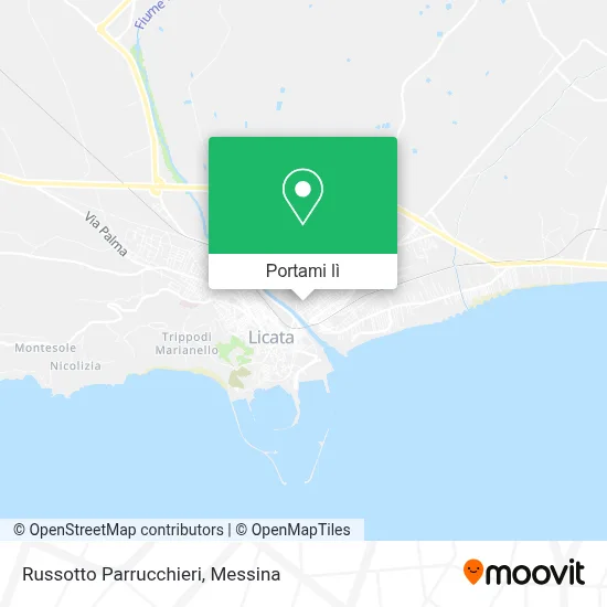 Mappa Russotto Parrucchieri