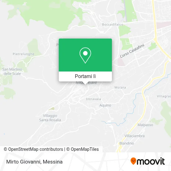 Mappa Mirto Giovanni