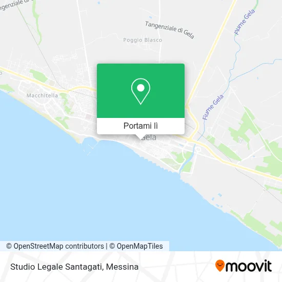 Mappa Studio Legale Santagati