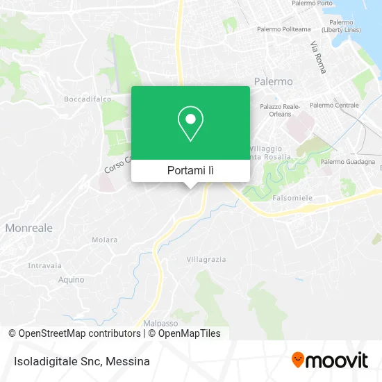 Mappa Isoladigitale Snc