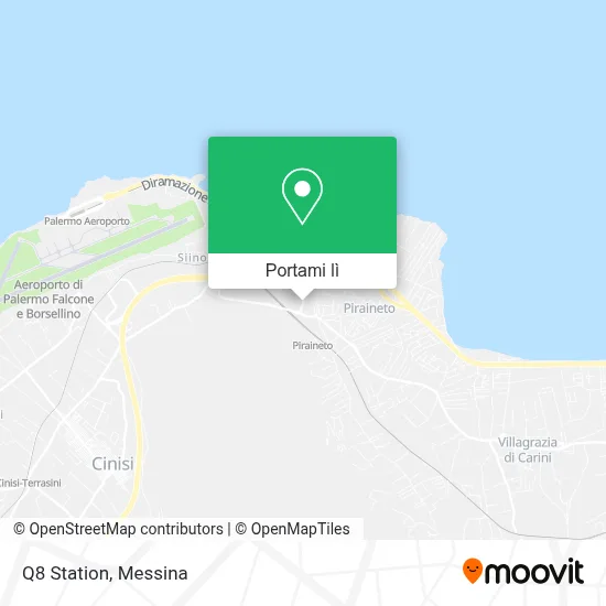Mappa Q8 Station