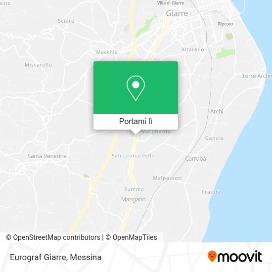 Mappa Eurograf Giarre