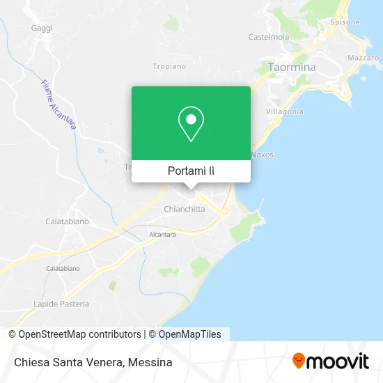 Mappa Chiesa Santa Venera