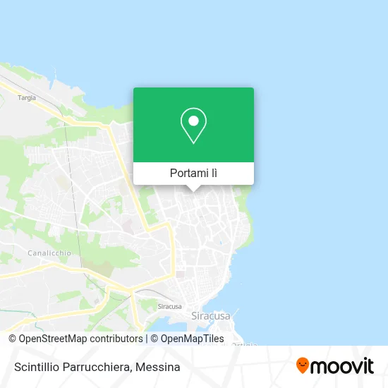 Mappa Scintillio Parrucchiera