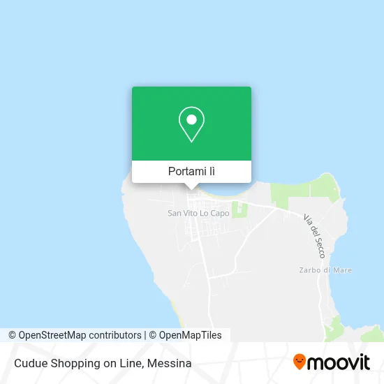 Mappa Cudue Shopping on Line