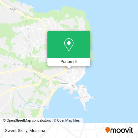 Mappa Sweet Sicily