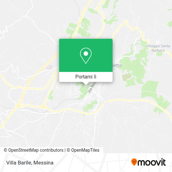Mappa Villa Barile