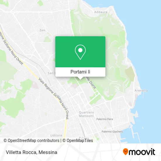 Mappa Villetta Rocca