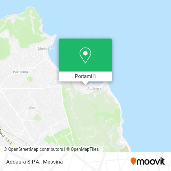Mappa Addaura S.P.A.