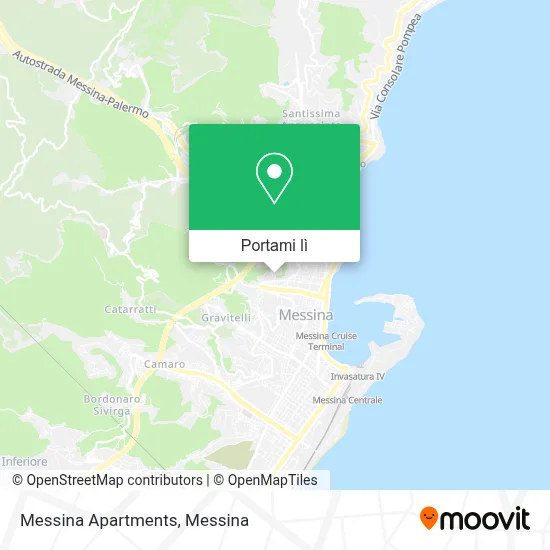 Mappa Messina Apartments