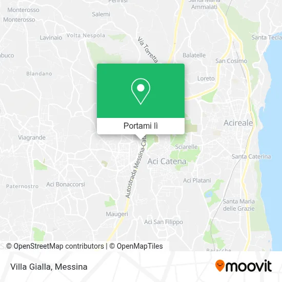Mappa Villa Gialla