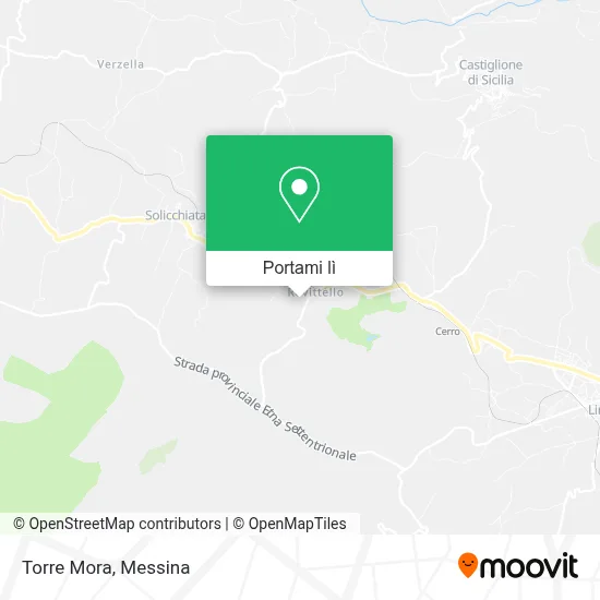 Mappa Torre Mora