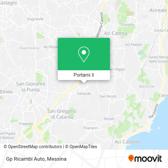 Mappa Gp Ricambi Auto