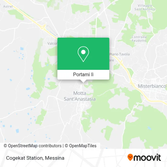 Mappa Cogekat Station