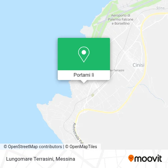 Mappa Lungomare Terrasini