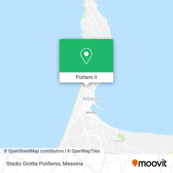 Mappa Stadio Grotta Polifemo