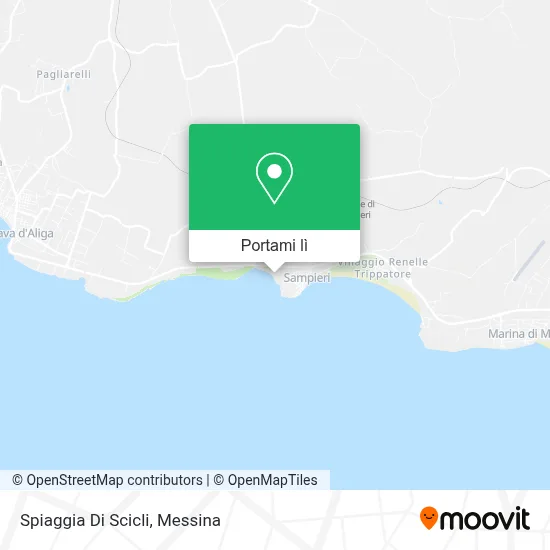 Mappa Spiaggia Di Scicli