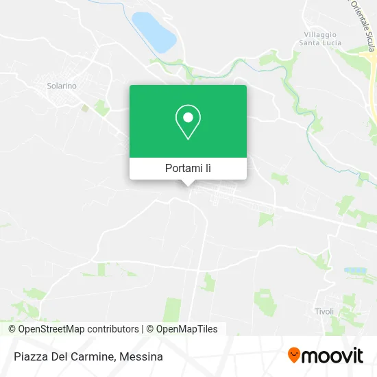 Mappa Piazza Del Carmine