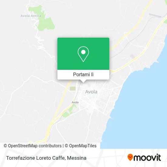 Mappa Torrefazione Loreto Caffe