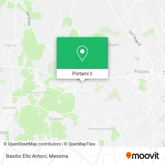 Mappa Basilio Elio Antoci