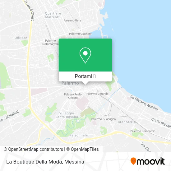 Mappa La Boutique Della Moda