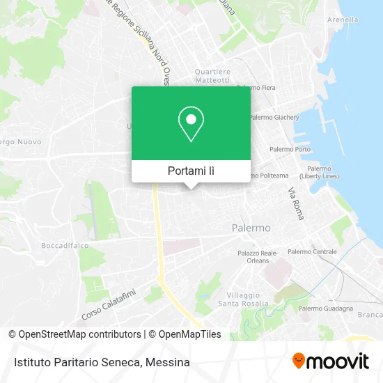 Mappa Istituto Paritario Seneca
