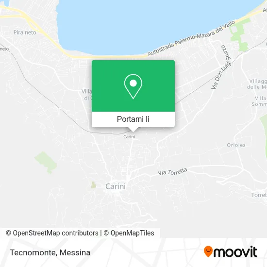 Mappa Tecnomonte
