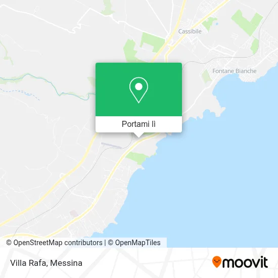 Mappa Villa Rafa