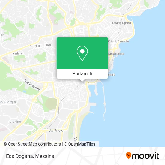 Mappa Ecs Dogana