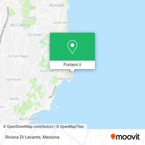 Mappa Riviera Di Levante