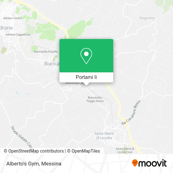 Mappa Alberto's Gym